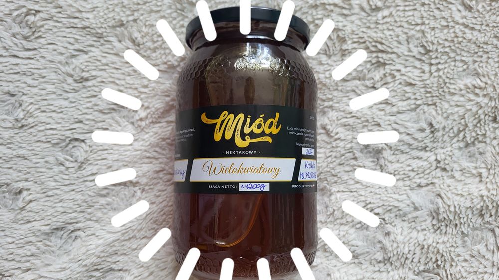 Miód wielokwiatowy 1200 g