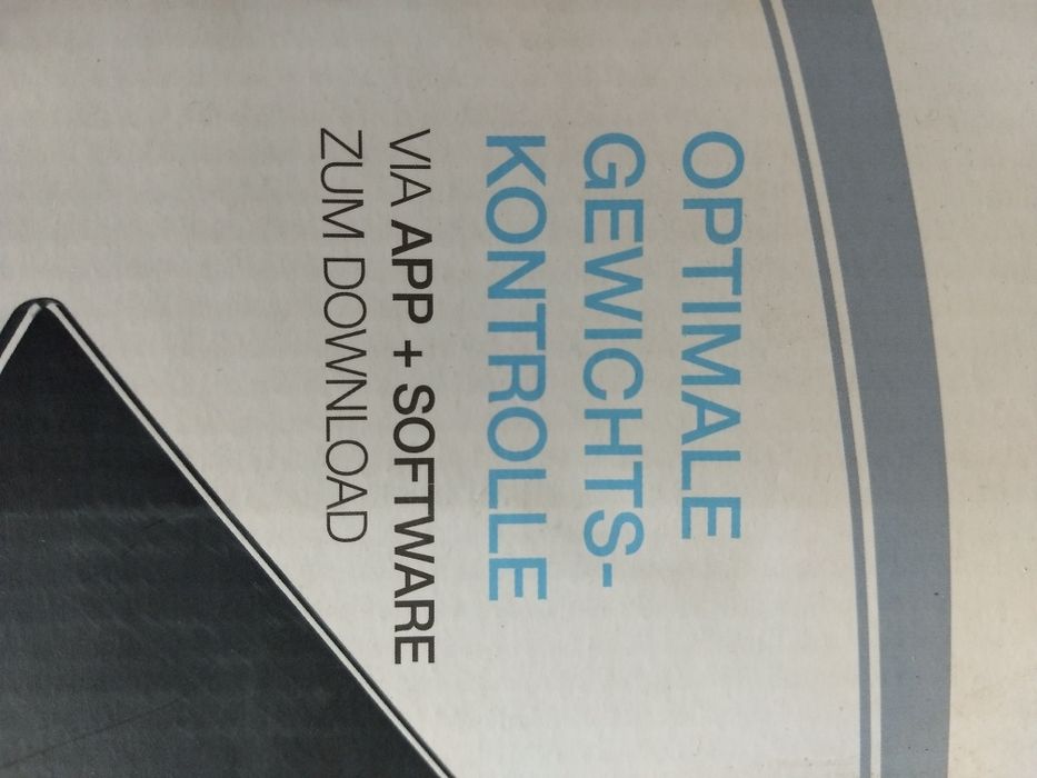 Waga Smart SBF70 Sanitas. Bluetoothhh Czarna Szklo