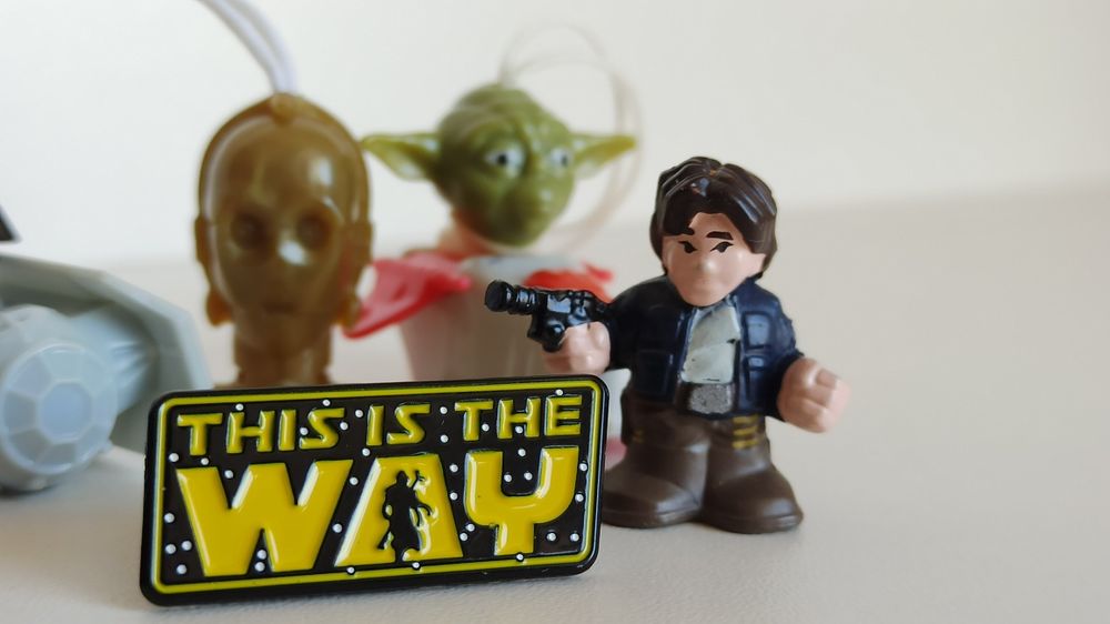 Набор Киндер игрушки star wars звёздные войны Хан соло kinder