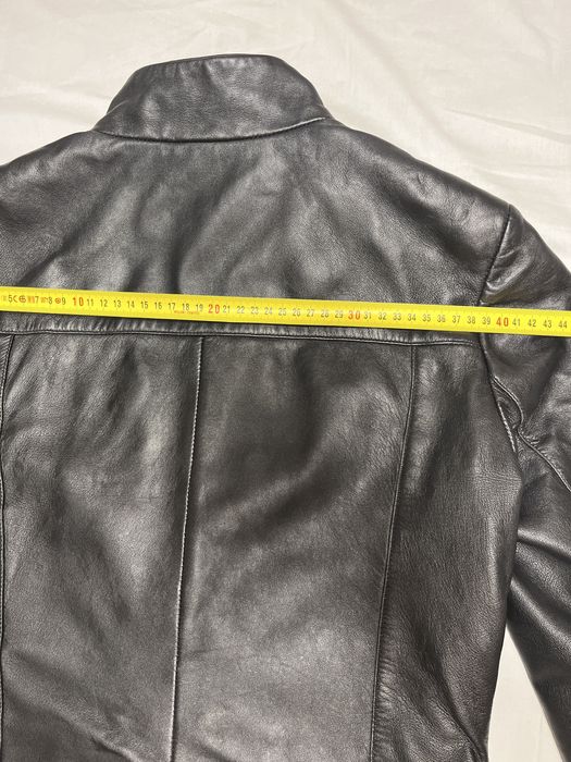 Skorzana czarna kurtka ramoneska s katana leather 36-38