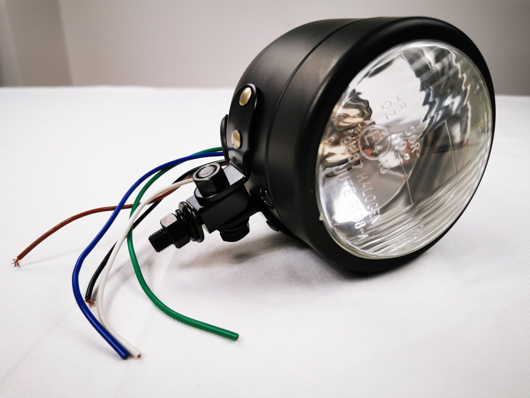 Reflektor dalekosiężny lightbary lampa halogen czarny mat custom Metal