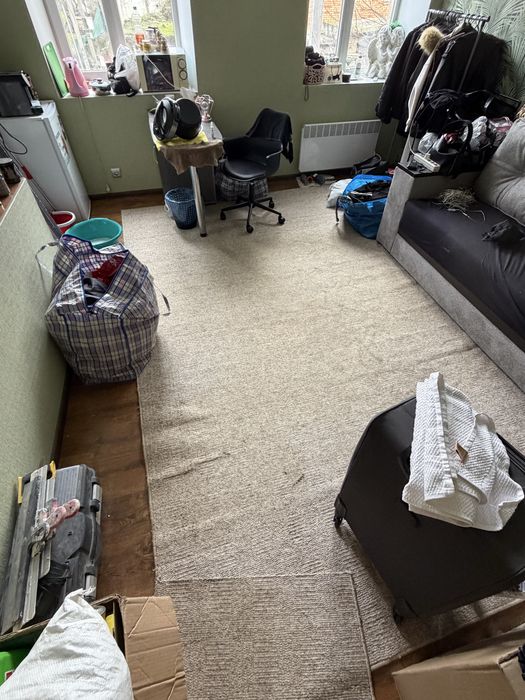 палас, коврик з дефектом