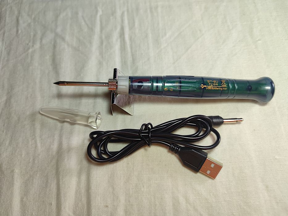 USB паяльник mini с питанием usb 5v