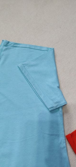 Nowy zestaw 2 szt. 2- pak t-shirty r. 170 czerwony błękitny Cool Club