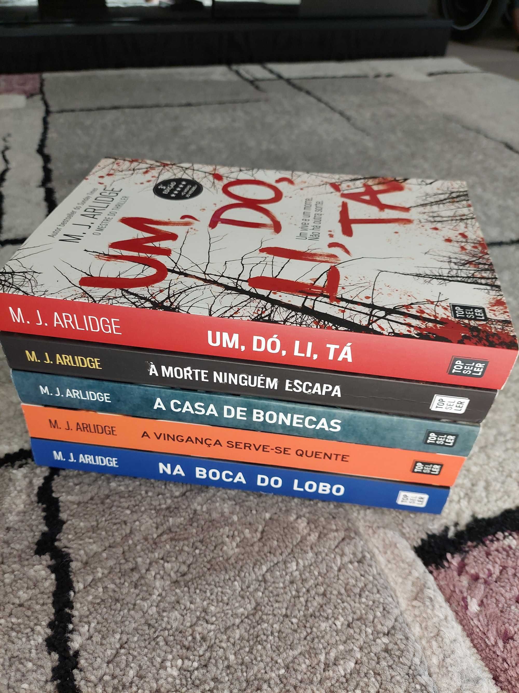 Livros M.J. Arlidge