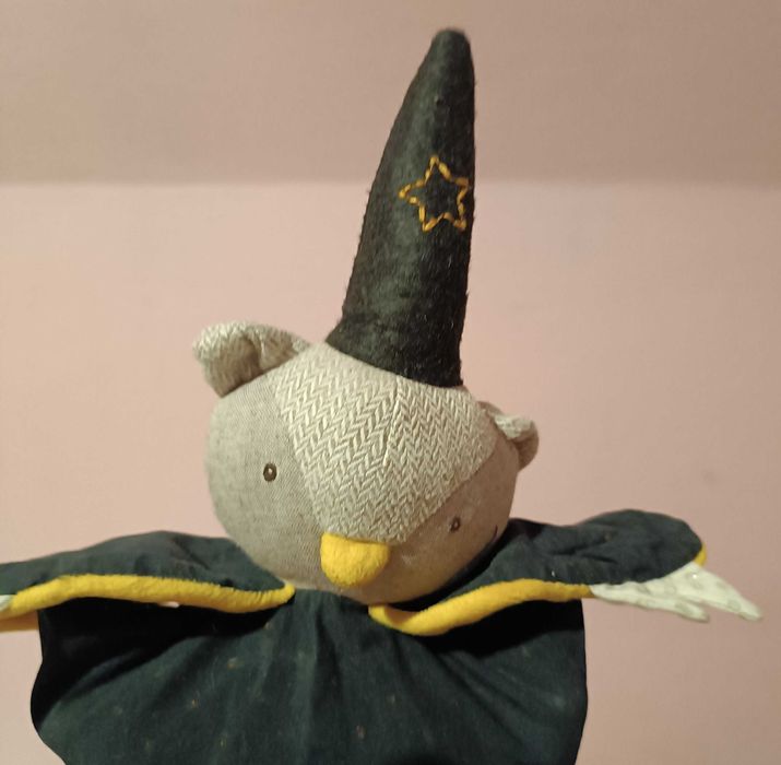 Pacynka na rękę SOWA MAGIK 32 cm Moulin Roty