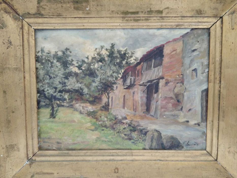 Óleo sobre tela autoria de António Saúde 1903