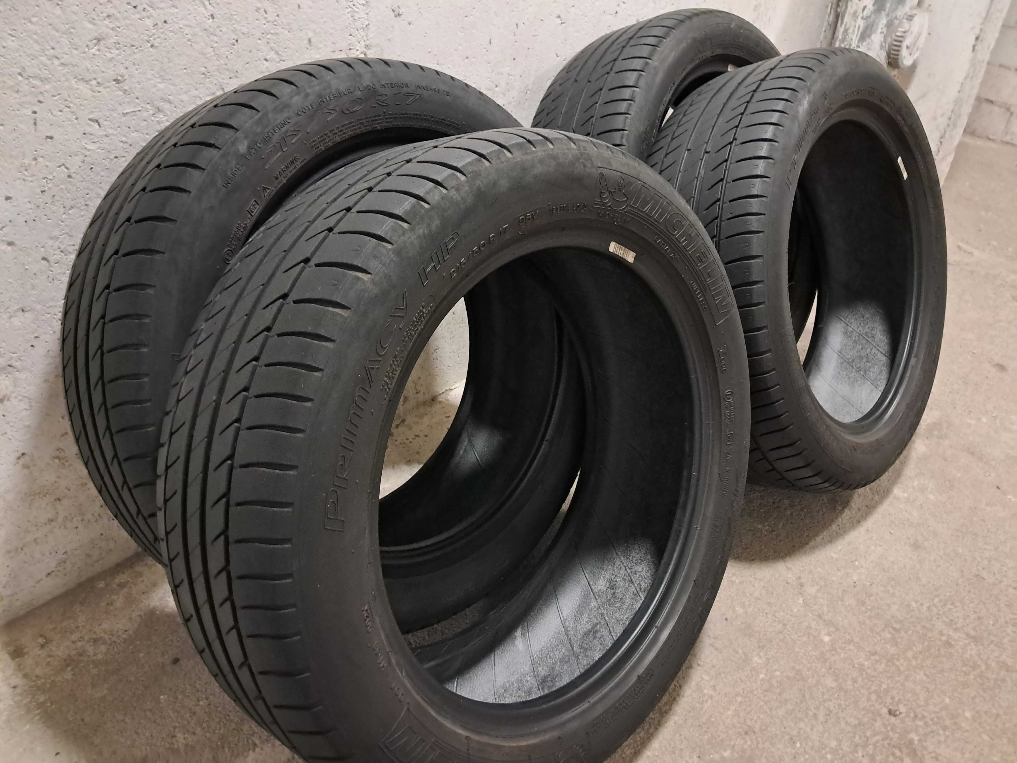 Opony Letnie Michelin Primacy  HP  215/50  17R 95v