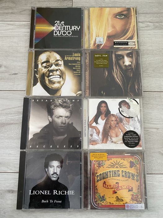 Zestaw płyt CD z muzyką