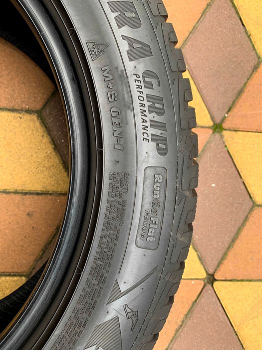 225/55 R17 GoodYear UltraGrip Performance Run Flat. Шини зимові 4 шт.