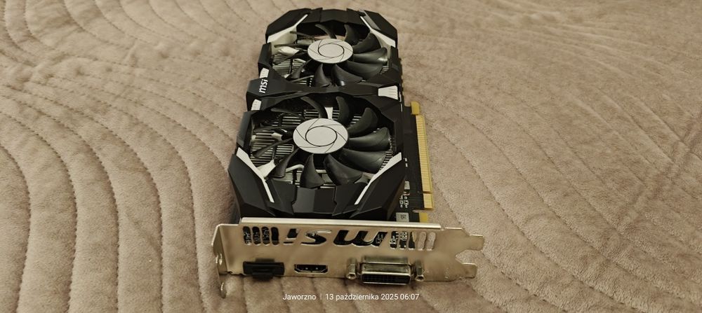 MSI GeForce GTX 1050 Ti 4GT OC