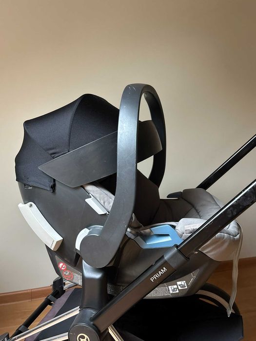 Zestaw Cybex Priam Platinum Fotelik Aton 5