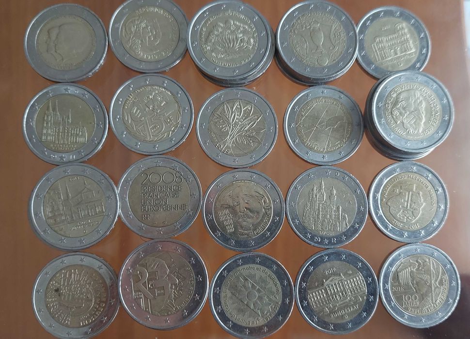 TROCA Moedas 2€ comemorativas