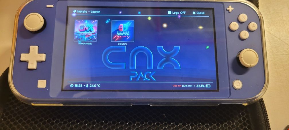 Nintendo Switch Lite desbloqueado (modchip)