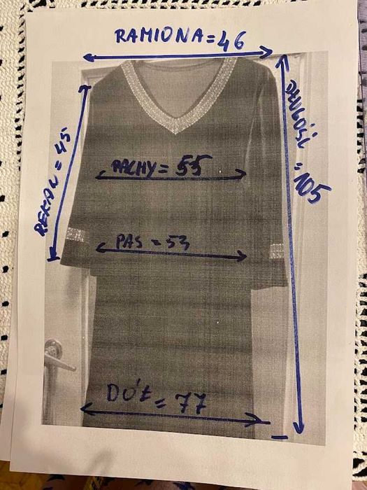 Sukienka elegancka Plus Size 4XL/46