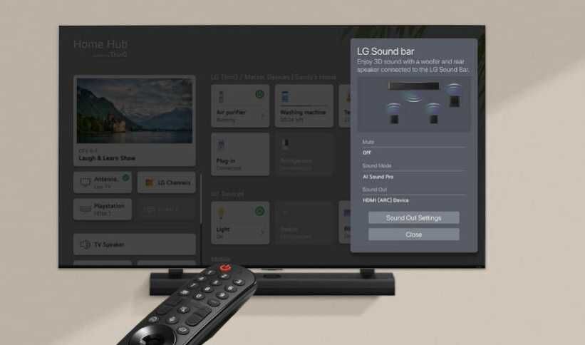 Telewizor LG Nano Cell 65NANO82T6B: 4K UHD, : Smat TV , Wi-Fi.