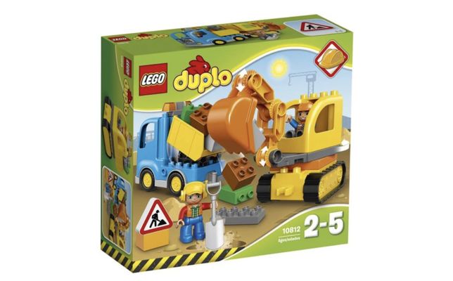 Lego Duplo Ciężarówka i koparka gąsienicowa 10812