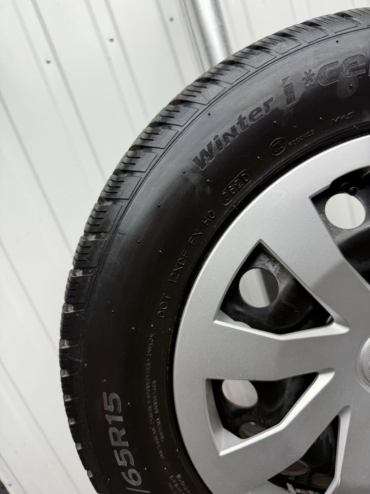 Felgi KOMPLET 15 cali 5x112 Audi VW SKODA seat Opony zimowe Stalowe