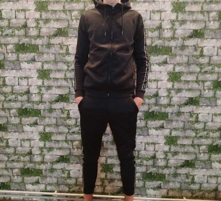 Nowy komplet SikSilk SS-26185 M Oryginalny, czarny z logo