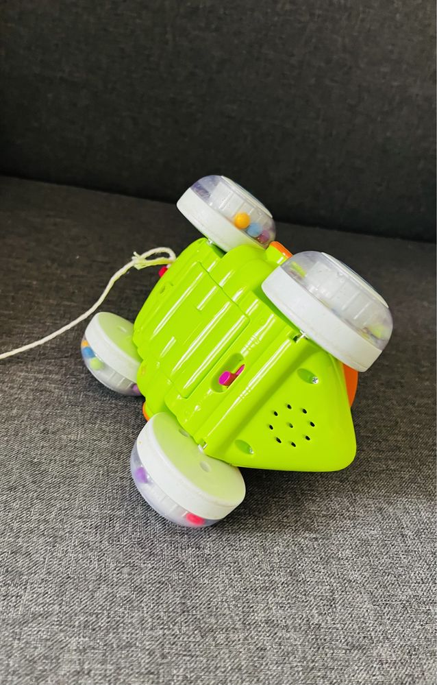 Розумка 1+ іграшка-каталка Черепашка музична та інтерактивна