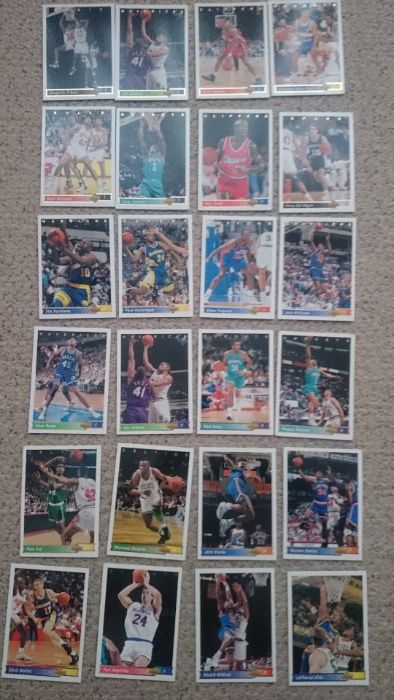 PROMOCJA Unikatowe KARTY NBA lata 90-te