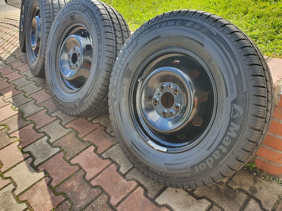 Koła zimowe Ducato, Jumper, Boxer 5x118, 225 75 R16C j. Nowe