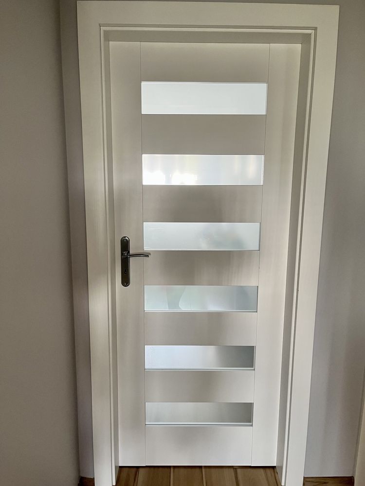 Białe drzwi PORTA Koncept C6 - 90 cm - lewe i prawe, kpl. | NOWE