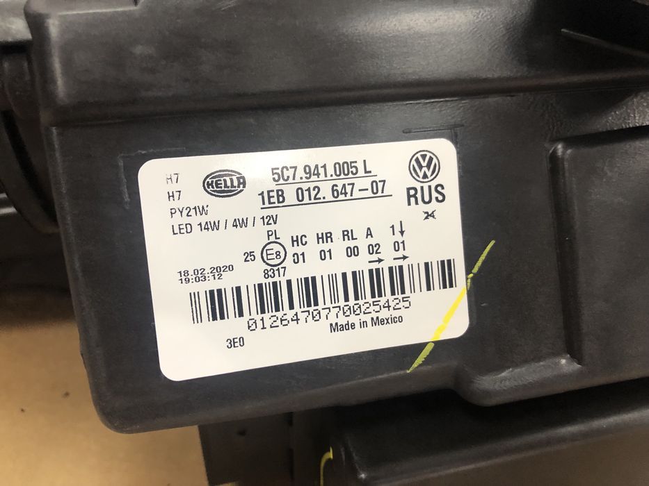 Фара VW Jetta 6 LED