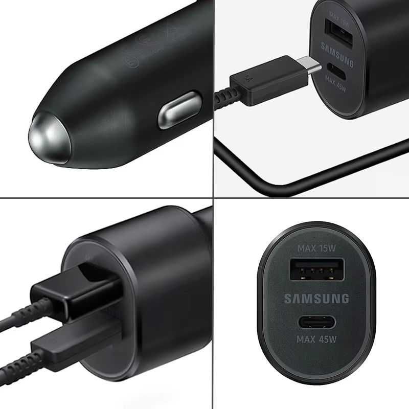 Super Szybka Ładowarka Samochodowa Samsung 45W