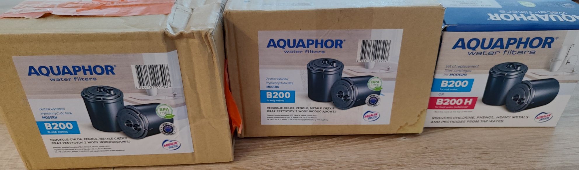 6xFiltr Aquaphor B200 B200H