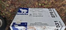 styropian genderka 150mm grafitowy eps 031