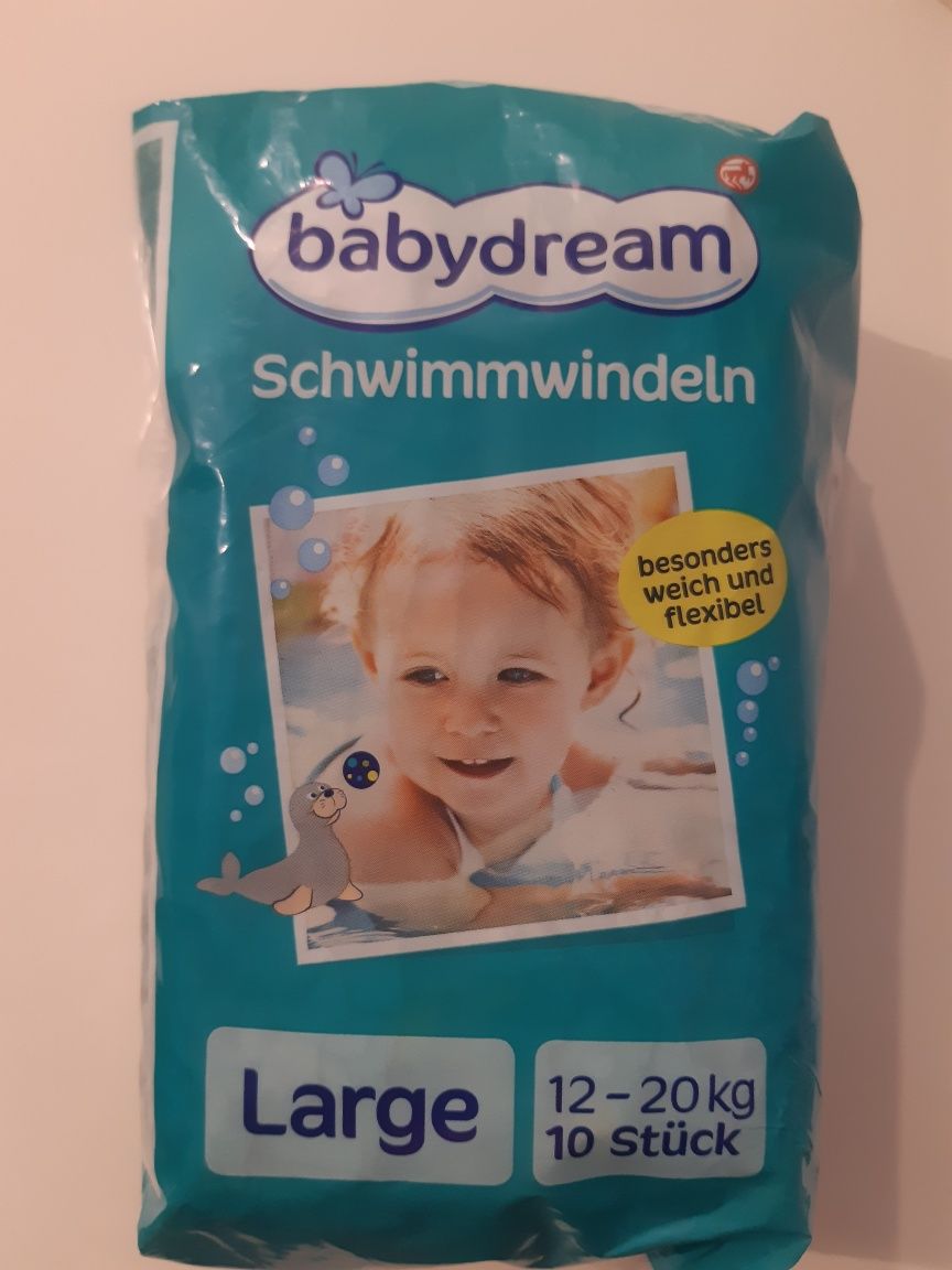 DADA i BABYDREAM SWIMPANTS Pieluchomajtki, Pieluchy do pływania: basen