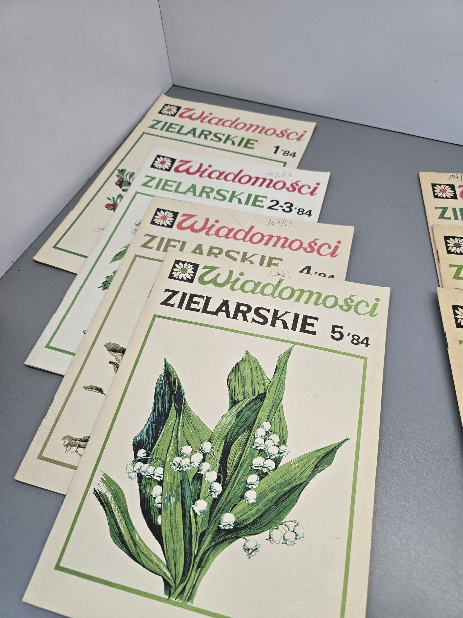 Wiadomość zielarskie rocznik 1984