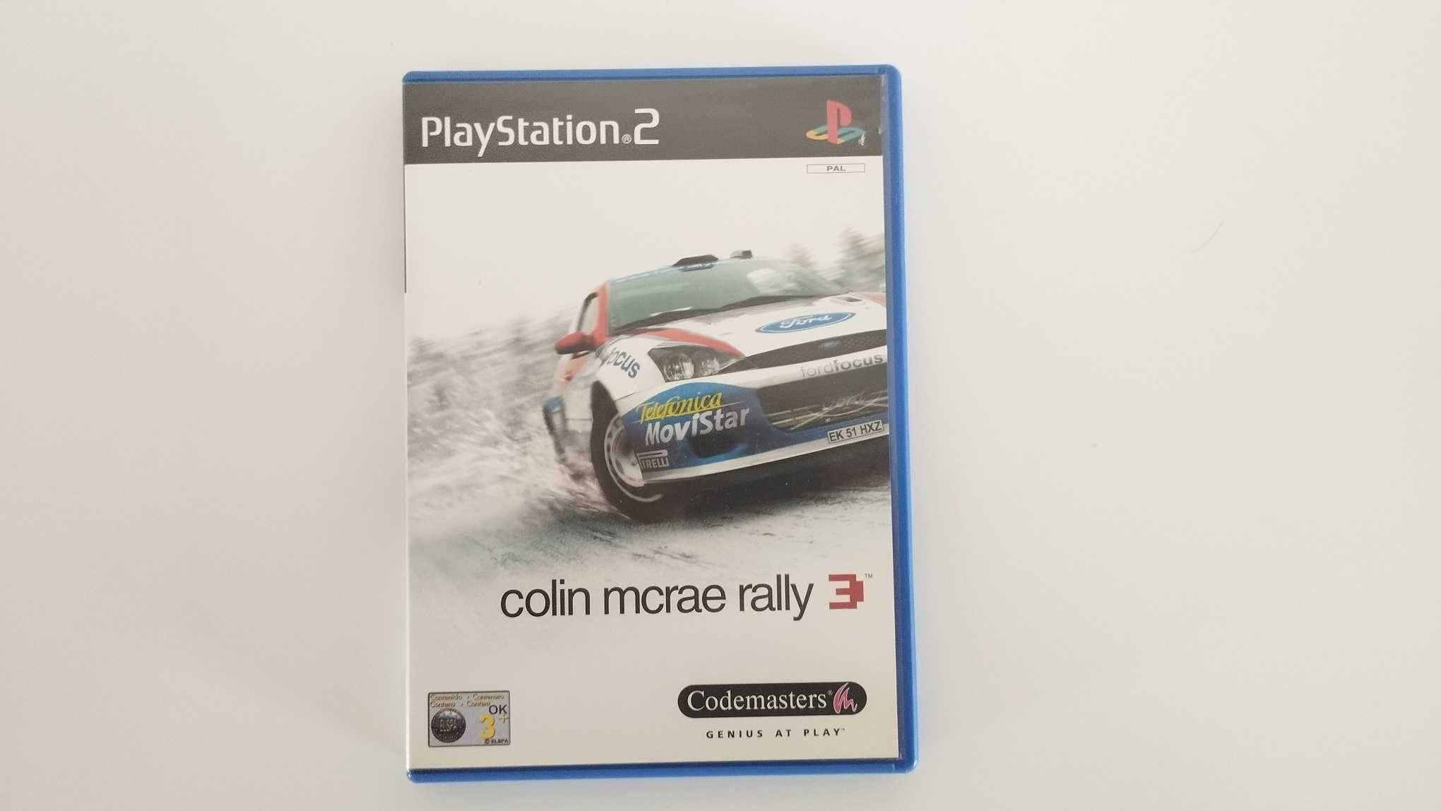 PS2 - Colin McRae Rally 3 - Completo com Manuais