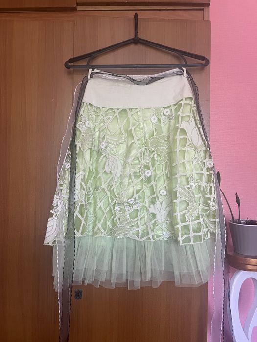 Юбка пачка. Юбка довга.