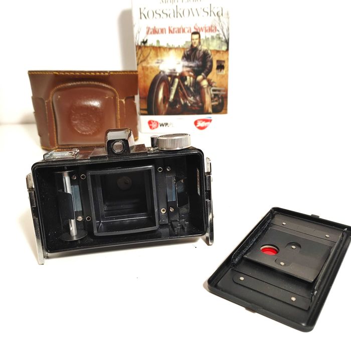 Ciekawy aparat fotograficzny  Coronet Victor 1955 r BOX Kamera obscura