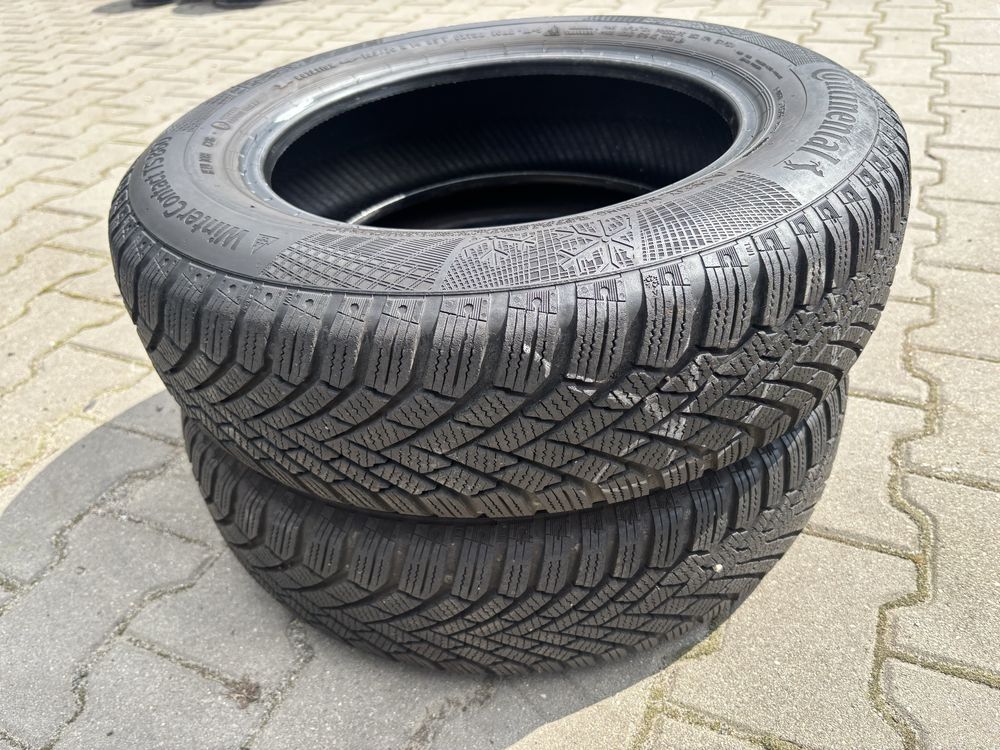 Para opon zimowych 165/60 R14 Continental