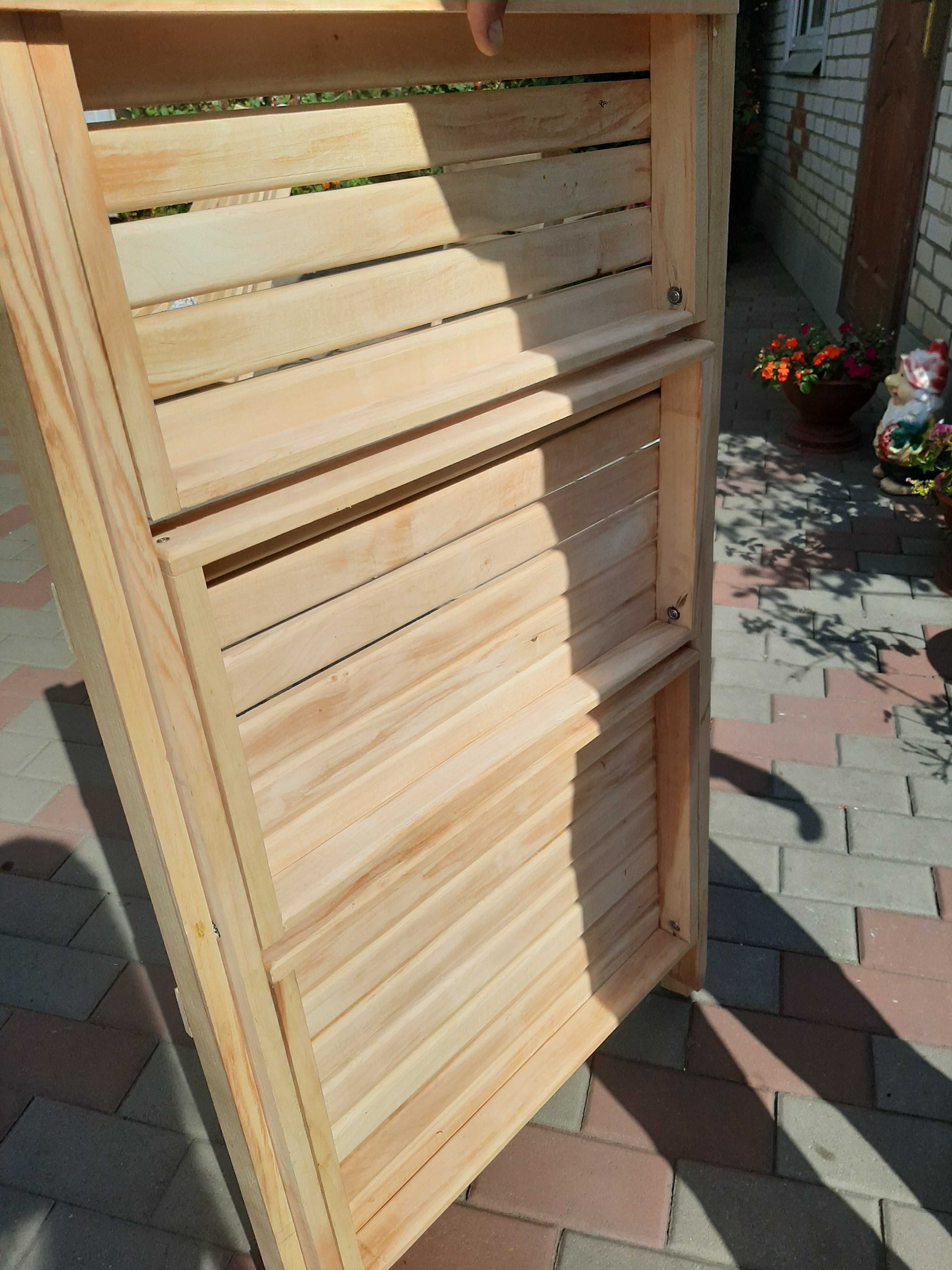 Этажерка раскладная деревянная ручной работы