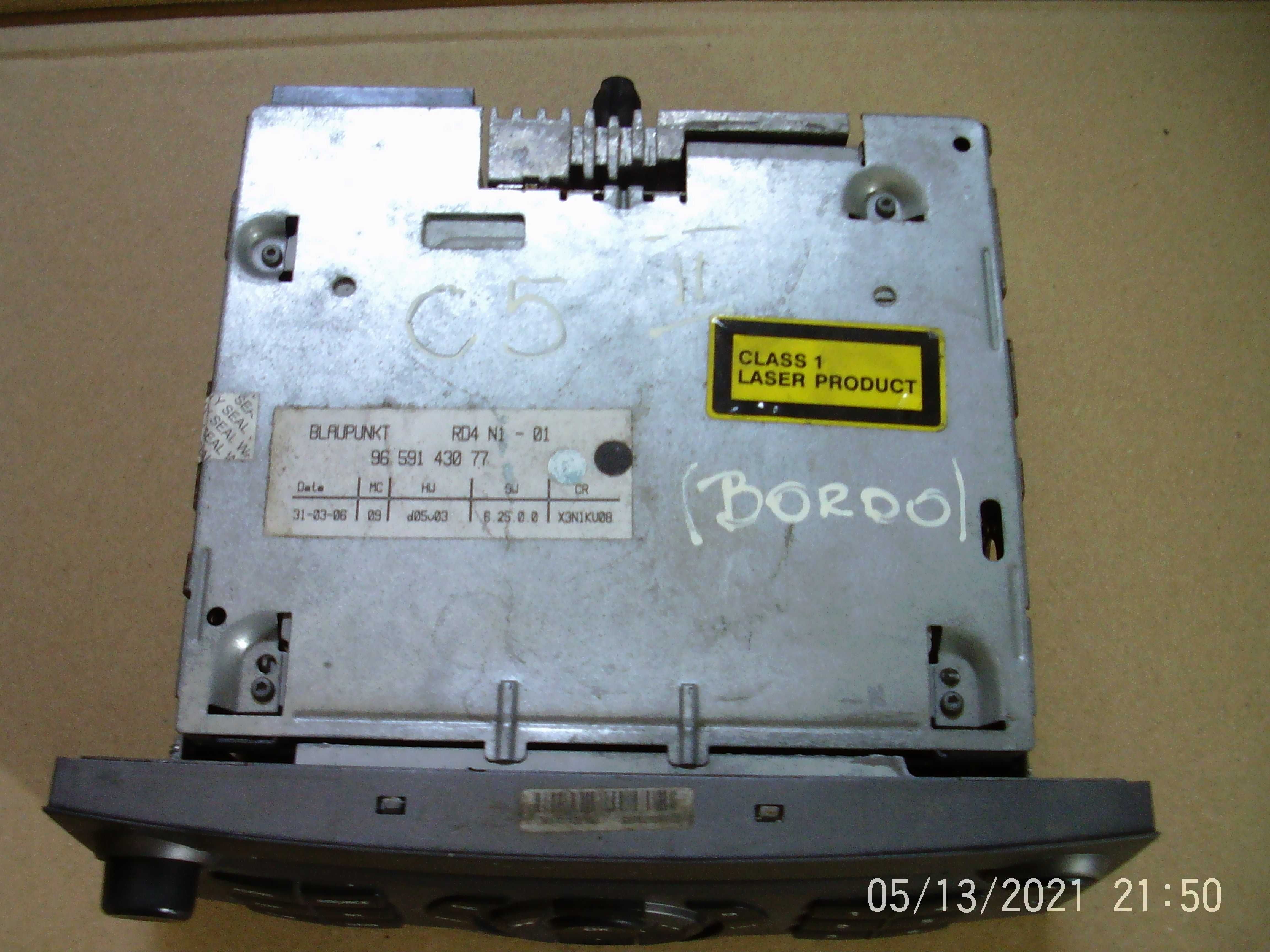 Radio Cd Citroen C5