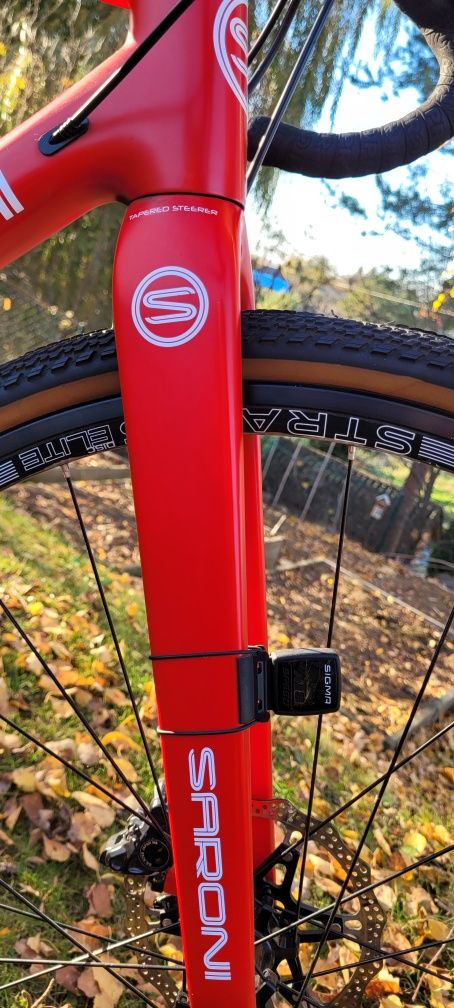 Rower gravel / przełaj / cx Saroni full carbon ultegra