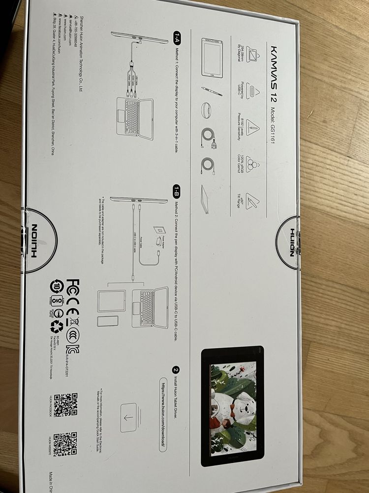 Tablet graficzny Huion Kamvas 12