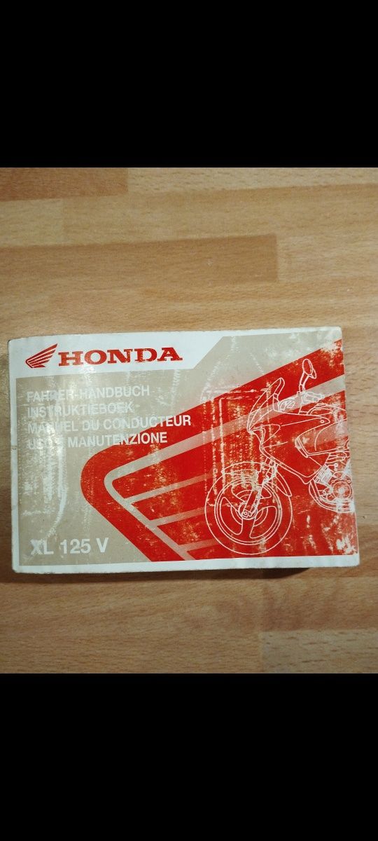 Książka obsugi-servisowa Honda Varadero 125 XL