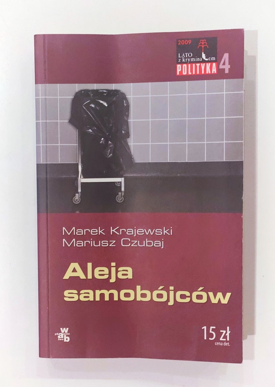 Marek Krajewski, Mariusz Czubaj "Aleja samobójców" książka