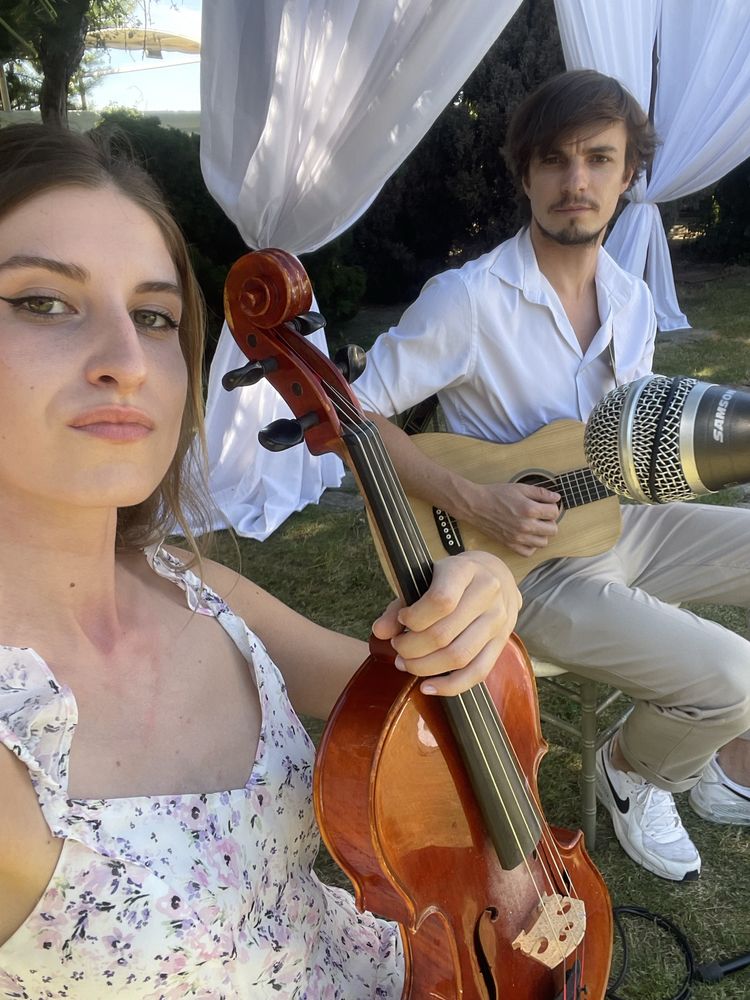 Wokal, skrzypce, duet smyczkowy, gitara na ślub i imprezę!