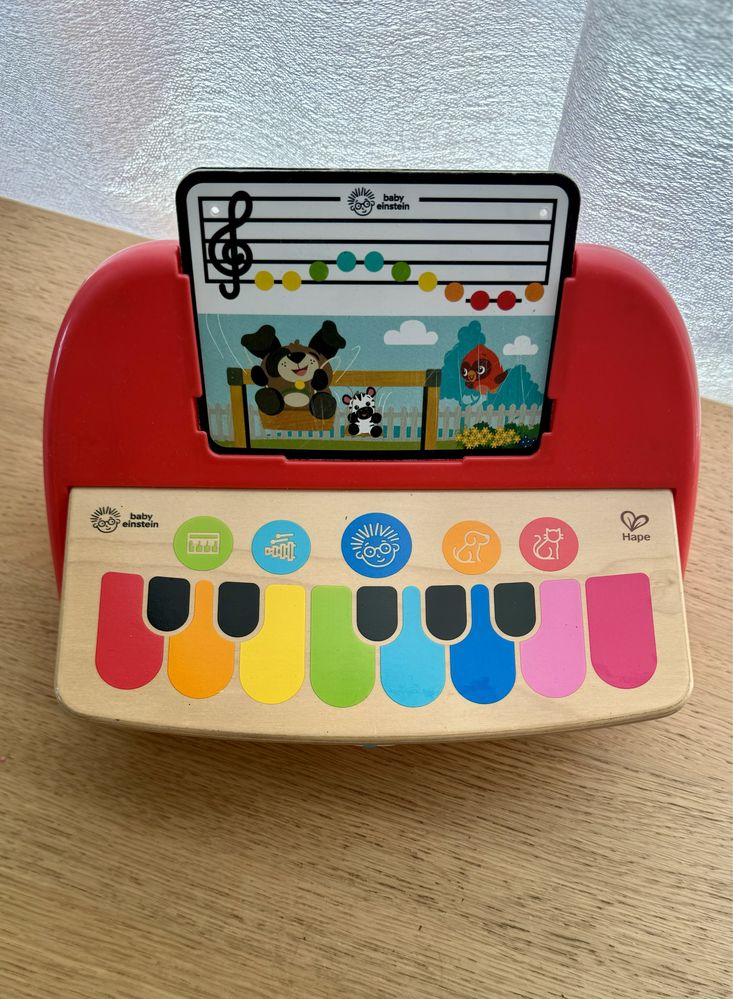 Brinquedo musical piano Hape Baby Einstein