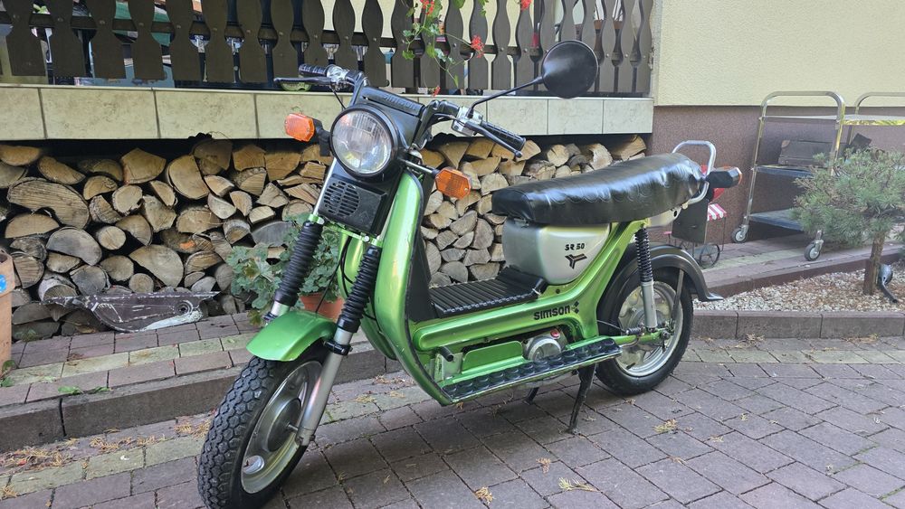Simson sr50 zarejestrowany 4 biegowy 89r dostawa pod dom Simson s51 mz