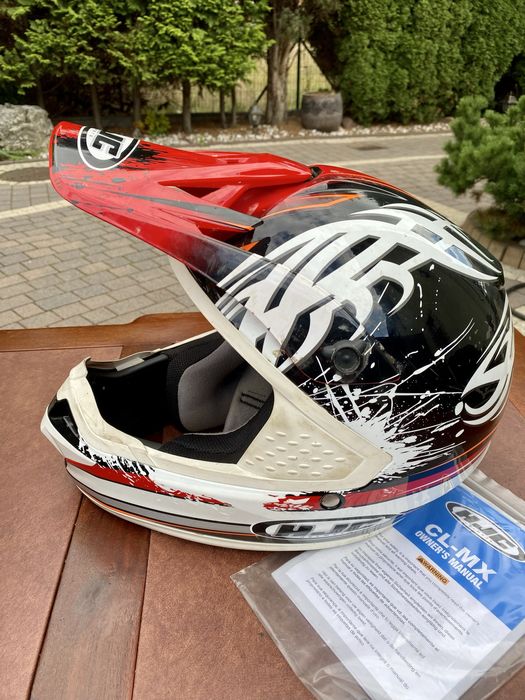 Kask HJC rozmiar s + ochraniacze