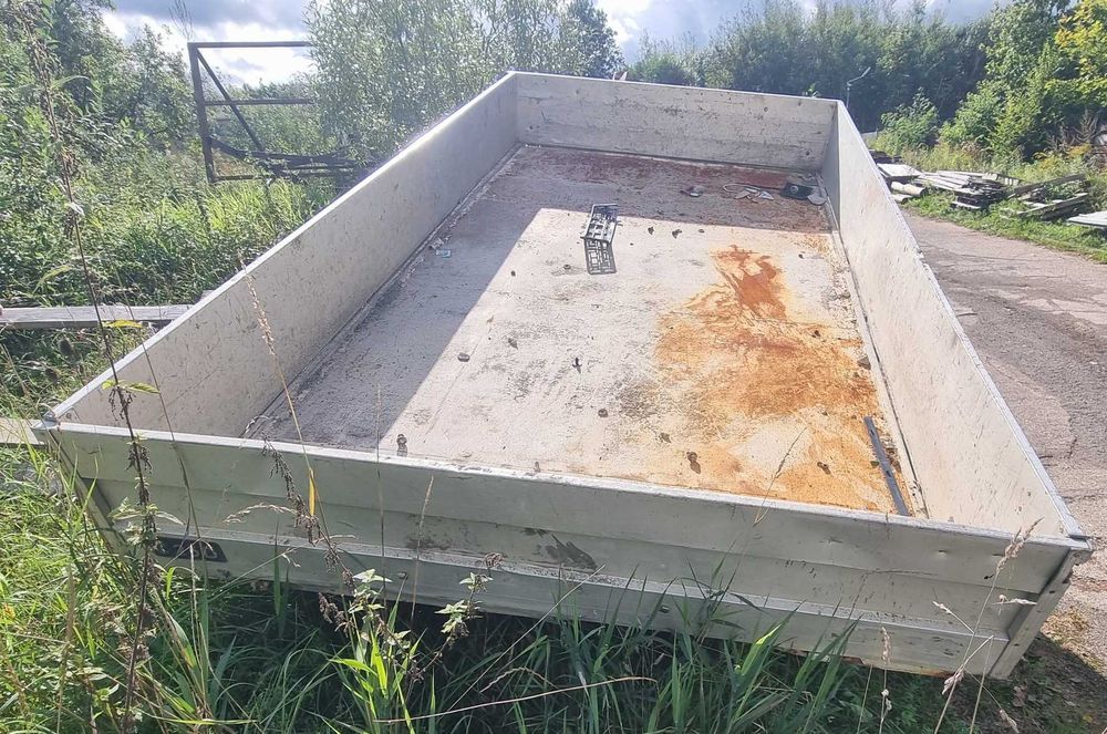 Skrzynia ładunkowa zabudowa paka aluminium