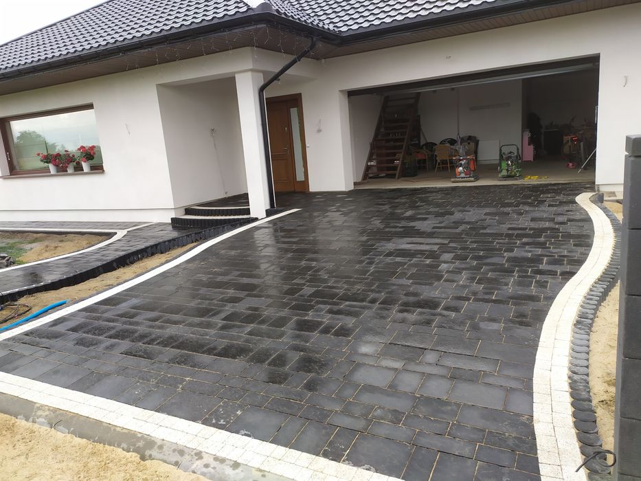 Usługi brukarski. Układanie kostki brukowej. Ogrodzenia.