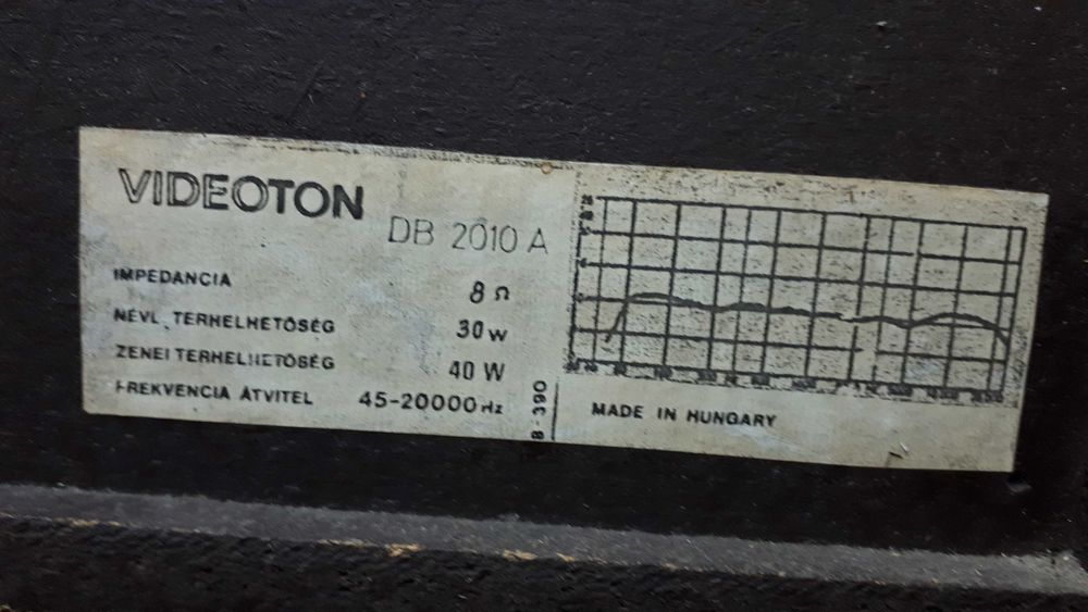 Kolumny głośnikowe 30 W Videoton -  jedyne takie na OLX